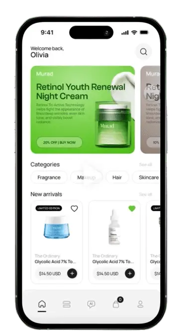 Product UI Design Showcase - Web Design Kenya