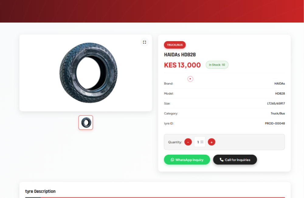 Tyre Center Booking System